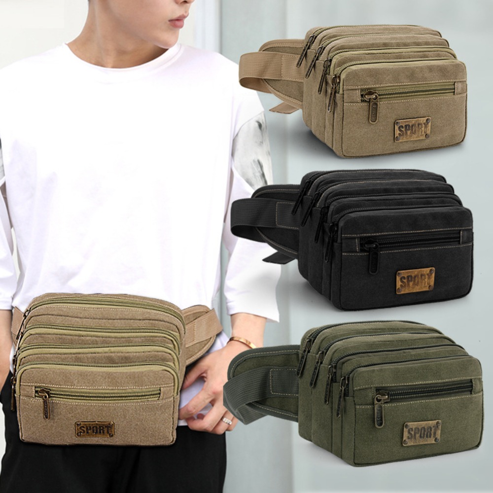 Running Gear Organizer - Полезные холщовые поясные сумки с несколькими