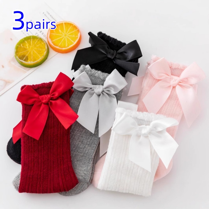 Anti Blister Sock - 3 пары/компл. носки для маленьких девочек,