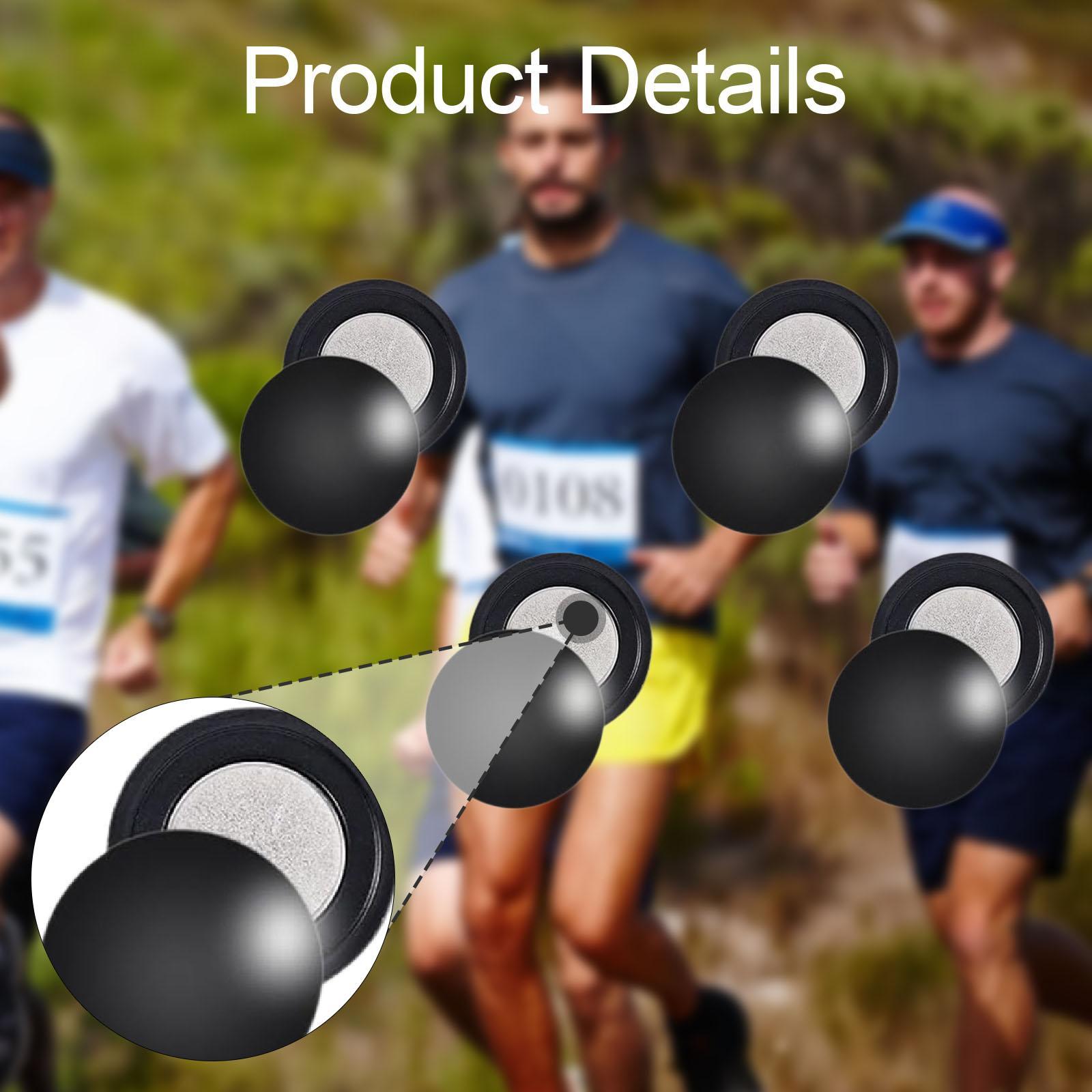 Running Gear Track - 4 пары магнитных зажимов для номеров