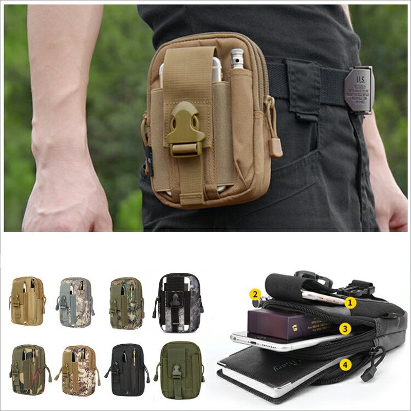 Running Gear Organizer - Маленькая поясная сумка Molle, держатель для