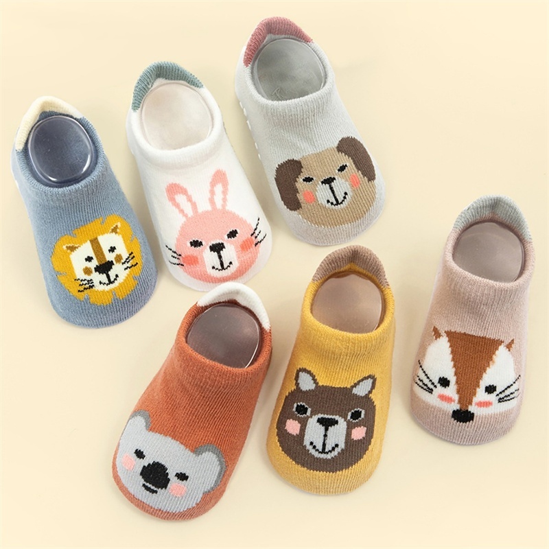 Anti Blister Sock - 6 пар/компл. детские носки-тапочки для мальчиков