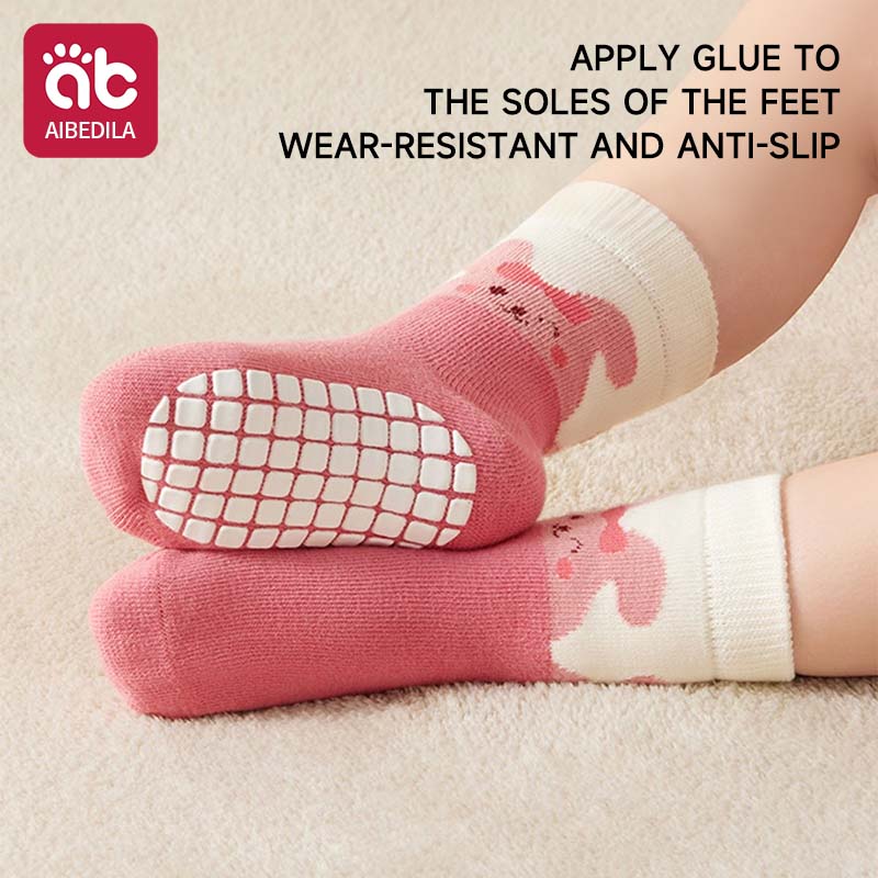 3 пары детских нескользящих но – обзор и цена Anti Blister Sock