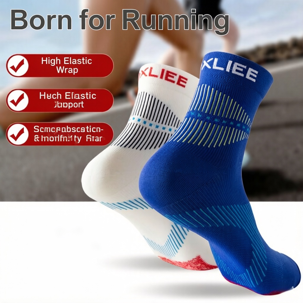 Носки для бега WRELS, 1/2/3 па – обзор и цена Anti Blister Sock