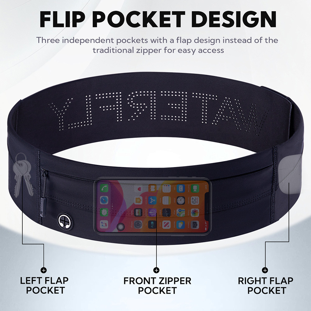 Пояс для бега WATERFLY, поясна – обзор и цена Running Gear Organizer
